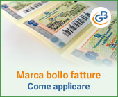 Come applicare correttamente la marca da bollo sulle fatture?