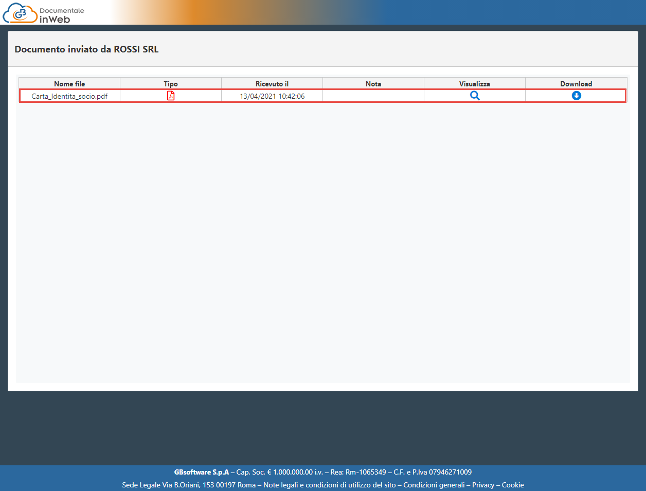 Come condividere documenti con clienti esterni (senza area GB)? - 9