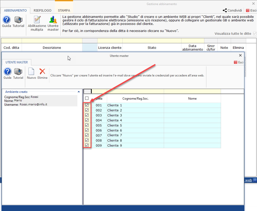 Come condividere documenti con i clienti dello studio? - 4