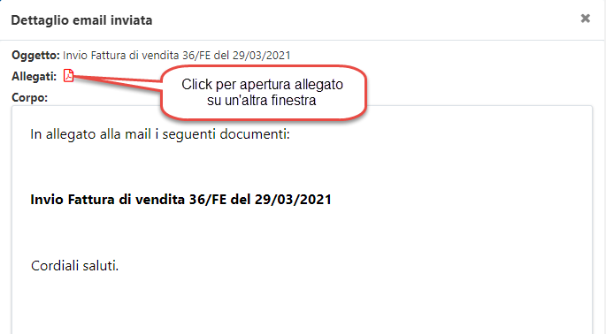 Come consultare lo storico delle e-mail inviate a un contatto? - 2
