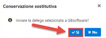 Come generare e inviare una delega per la Conservazione Sostitutiva? - 5
