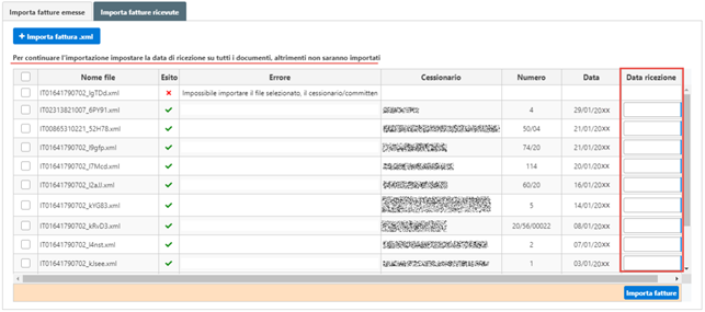 Come importare fatture emesse e ricevute con altri software?