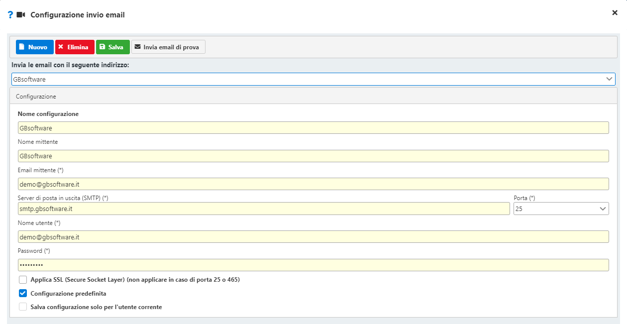 Come inviare i documenti via e-mail? - 2